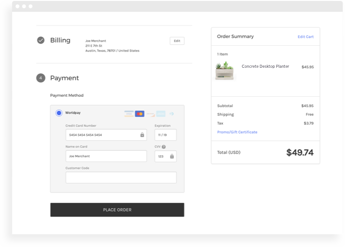 Simplify payments with and Worldpay Core